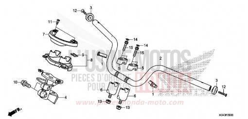 HANDLE PIPE NSS300AD de 2013